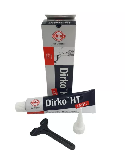 ELRING DIRKO HT Dichtmasse schwarz 70ml -60 bis +315 °C Motor Ölwanne Getriebe