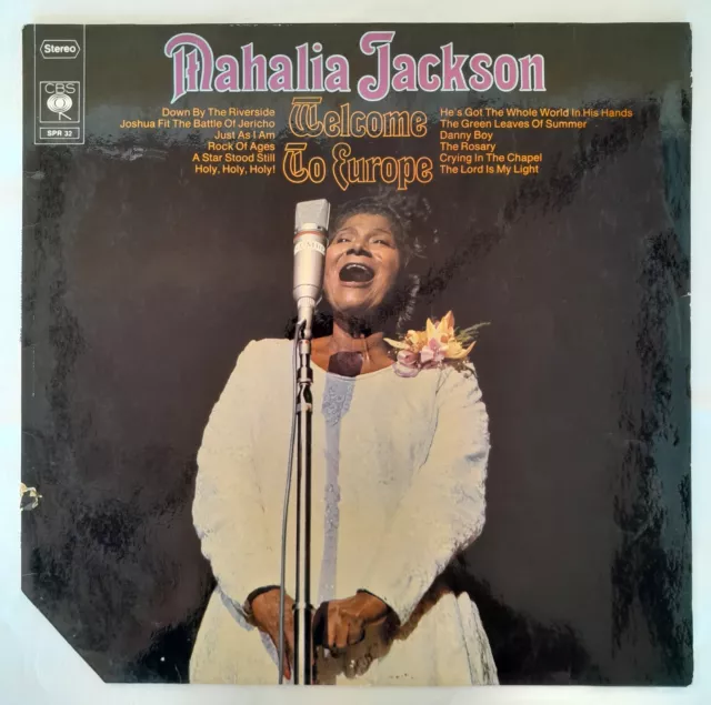 Vinyl-12"-LP # Mahalia Jackson # Welcome To Europe # CBS # 1969 # m-/g