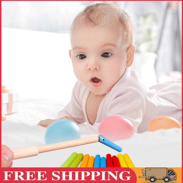 5 Bugs 1 Trematode Stick Grasping Bug Game Accessories for Children Random Color