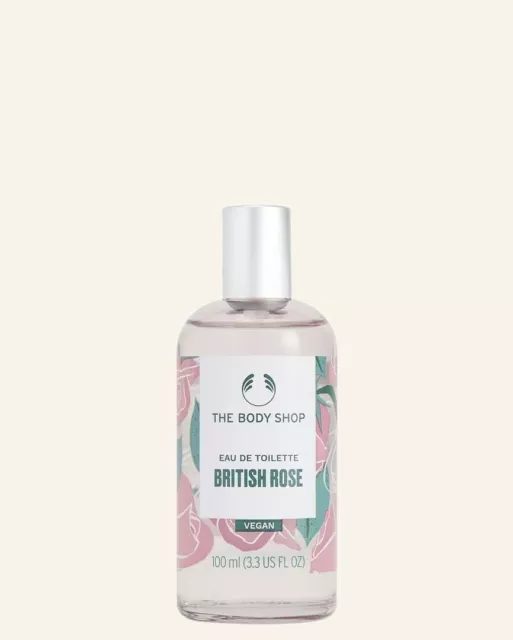 The Body Shop British Rose Eau De Toilette, 100ml