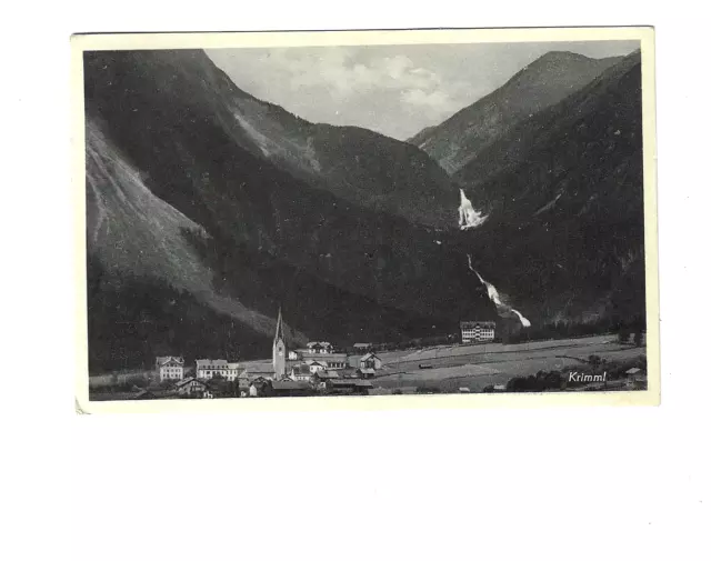 Foto AK  Krimml Zell am See Oberpinzgau Hohen Tauern  Stempel Marke 1940 TOP !!!