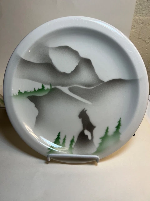 Great Northern Railway Glory Of The West Railroad  Syracuse China Dinner Plate