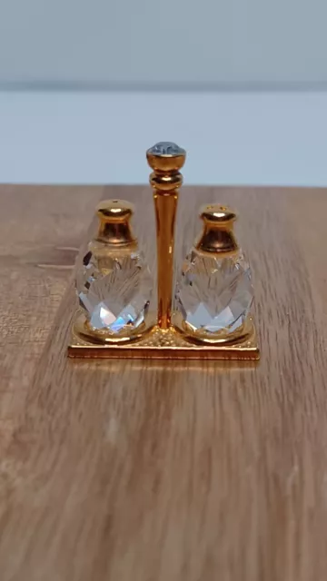 Swarovski Salt Pepper Shaker Set Mini Crystal Memories Classics