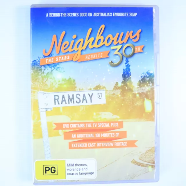 Neighbours 30th Anniversary: The Stars Reunite (DVD) Documentary Region 4