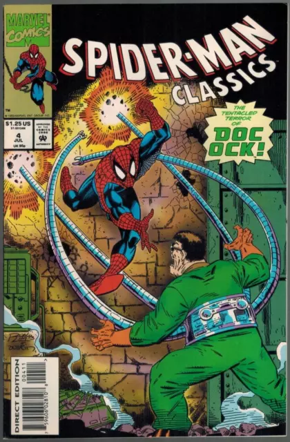 Spider-Man Classics 4  reprinting Amazing #3 - 1st Doc Ock  VF 1993 Marvel Comic