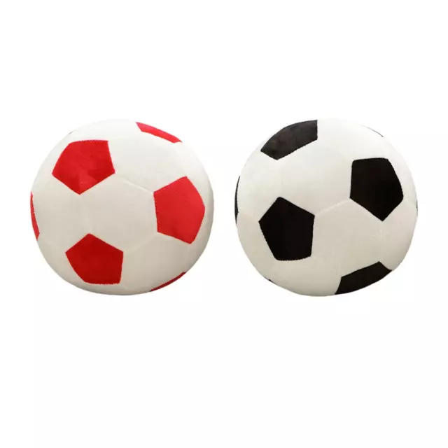 Plush Football Toy Comfortable Stuffed Soccer Ball for Cafes Bar Living Room