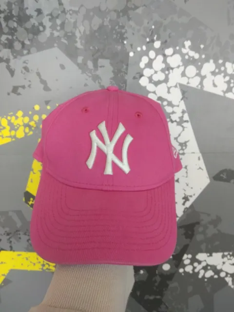 New York Yankees Fan Baseball Cap Pink New Era Mens One Size ig93