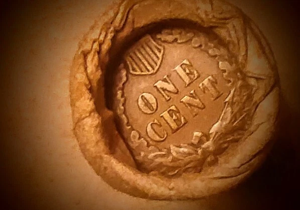 Small Cent Roll • Indian Penny Tail & Red Wheat Lincoln  Ends • (See photos)
