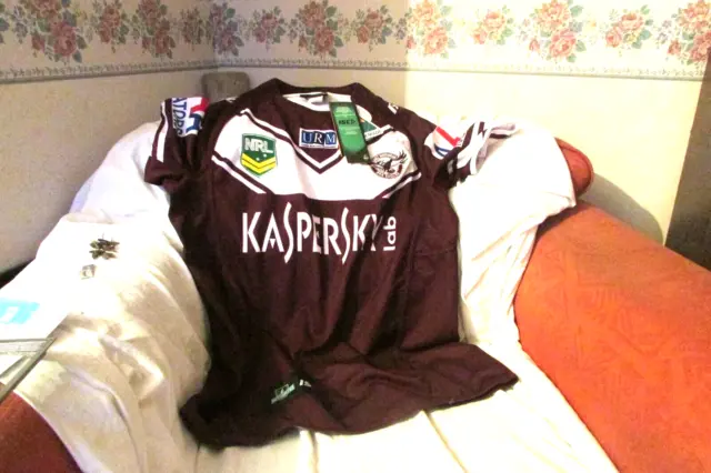 Manly Warringham sea Eagles rugby shirt.Brand new with tags.