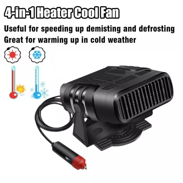 Car Heater Portable Car Defroster Defogger 12V Truck Car Heat Cooling Fan  150W - China Car Heater, Portable Heater Defroster Fan