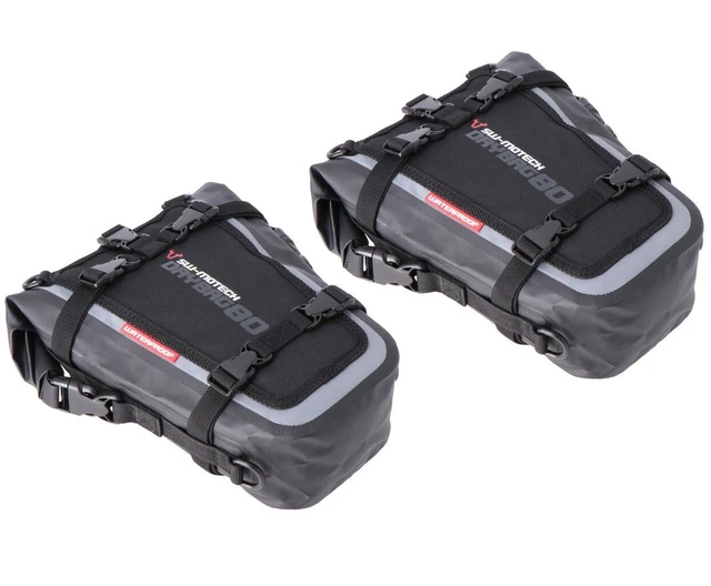 Set 2 Borsa Impermeabile Paramotore Moto Sw Motech Drybag 8Lt Universali