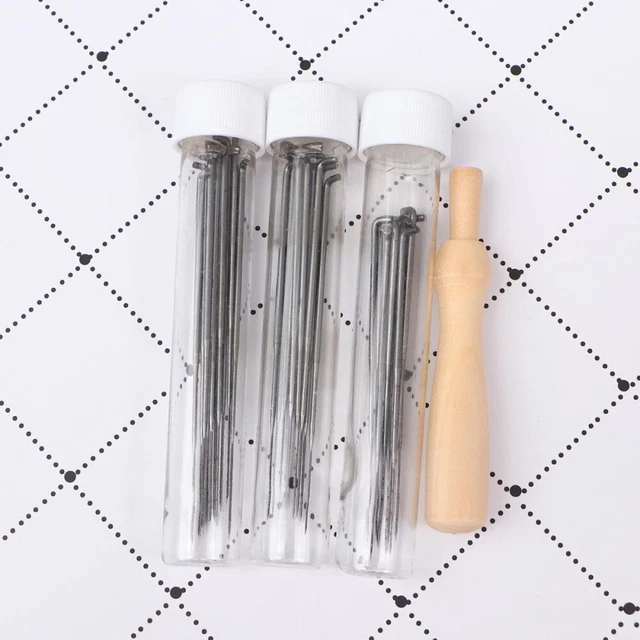 32 Pcs Bambus Nadelfilzen Starter-Kit Schlagwerkzeug Stickerei-Starter-Kit