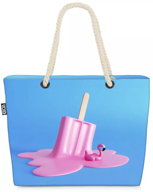 VOID Tasche Flamingo Eis Sommer Strand Bade-Urlaub Pool-Party aufblasbar