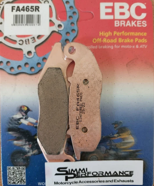 Brake Pads Scooter EBC SFA693 for Honda CRF 300 L 2021-2023 | UK