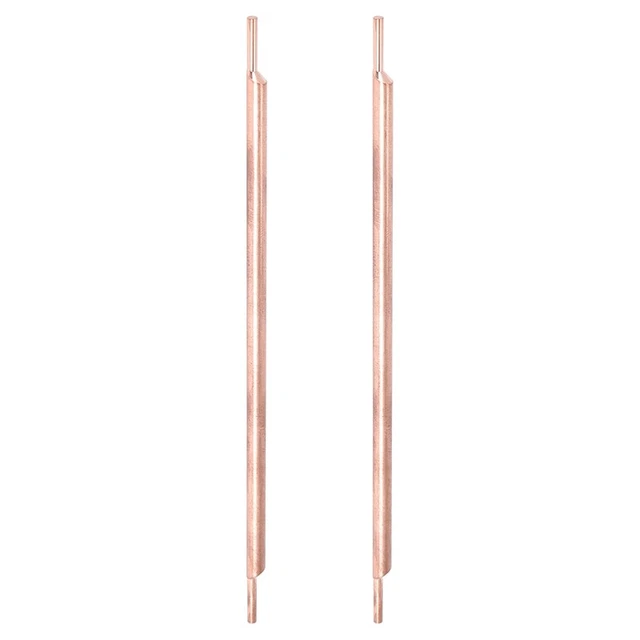 Penna saldatura a punti 3 x 100 mm ossido di alluminio rame elettrodi punta, piedini, I5Q1