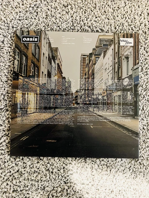 BLOOD RECORDS OASIS (What's The Story) Morning Glory? 30th