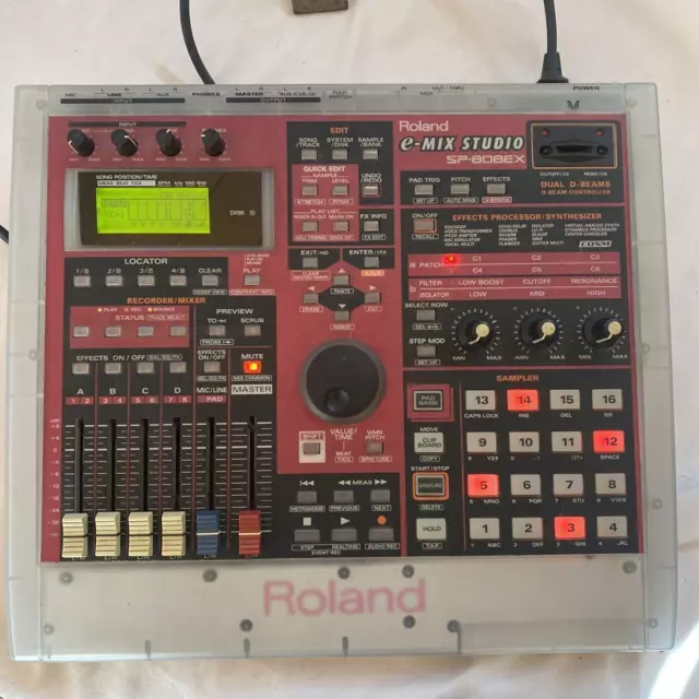 ROLAND e-mix studio SP-808EX Sampler Rare