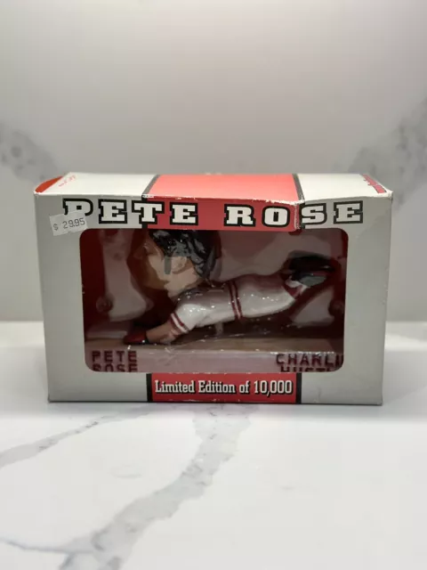 Pete Rose Bobblehead Limited Edition Charlie Hustle SEALED BOX *RARE*