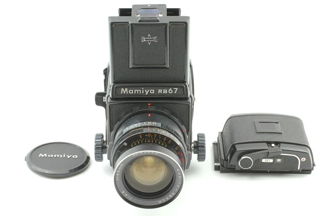 [Exc+4] Mamiya RB67 Pro Film Camera + Sekor 65mm f/4.5 Lens +120 film Back JAPAN