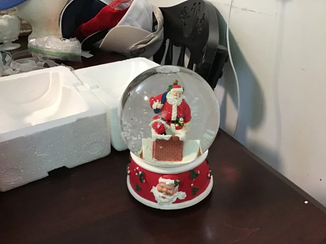 Globo de nieve Celebration the Season Santa Claus