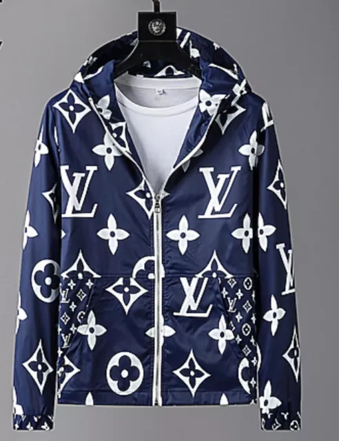 Louis Vuitton - Damier Spread Windbreaker - Blue - Men - Size: 48 - Luxury