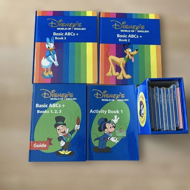 ♦️♦️♦️♦️DisneyWORLDOF ENGLISH BasicABCs➕1-12 s-l400.jpg