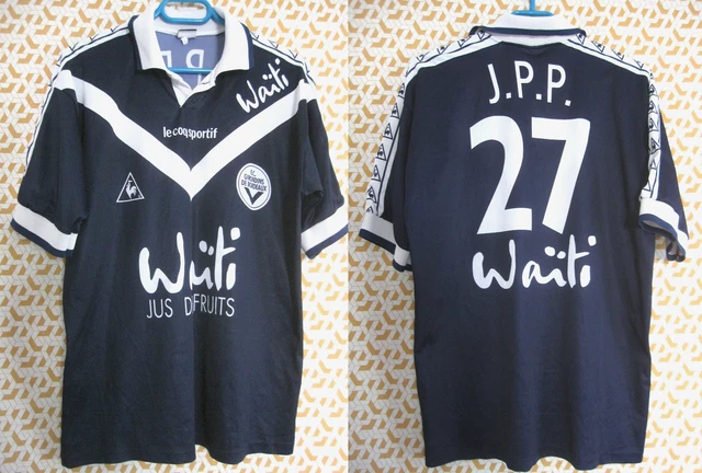 Maillot de foot vintage Girondins de Bordeaux domicile #27 JPP 1996-1997
