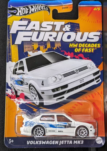 Hot Wheels Fast & Furious Volkswagen Jetta Mk3- combined postage