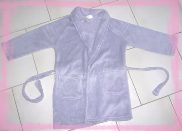 Robe de chambre peignoir 4 – 5 ans « La petite penderie de nuit » violet clair