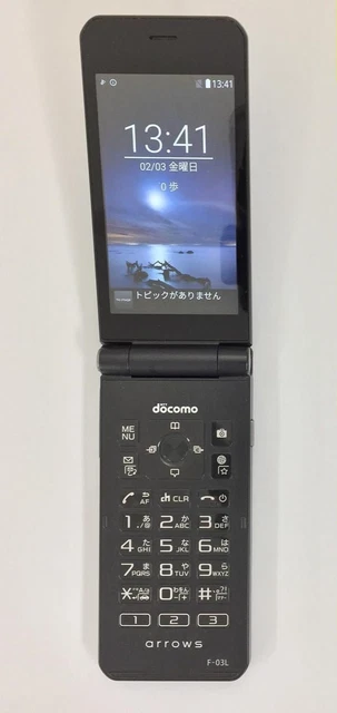 docomo F-03L arrows ブラック　4 Amazon | 富士通 docomo arrows ケータイ F-03L ブラック 白ロム