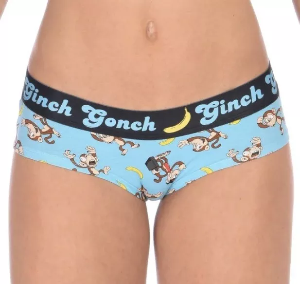 Ginch Gonch GoGo Dog PUG LIFE Women's Fun Cotton Underwear EXTRA