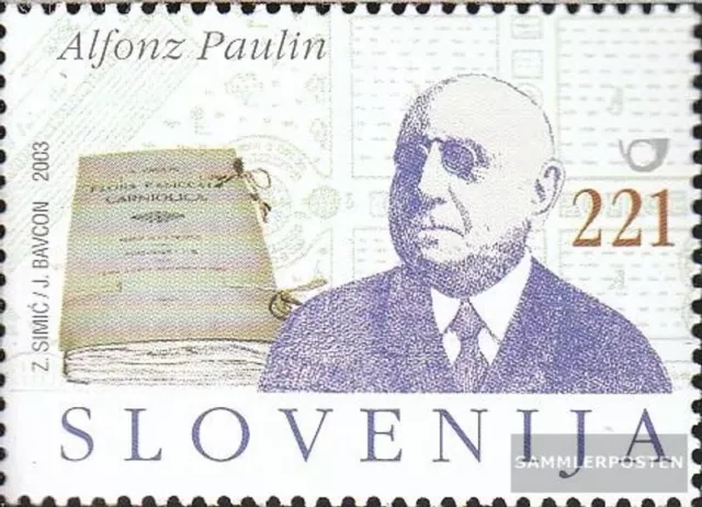 Slowenien 418 (kompl.Ausg.) postfrisch 2003 150. Geburtstag Alfonz Paulin