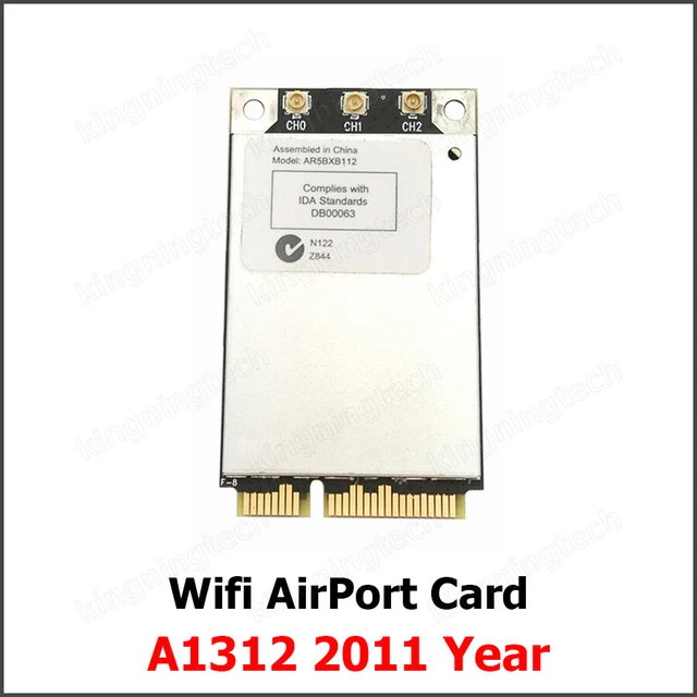 AR5BXB112 AR9380 450Mbps Dual Band Wifi Airport Card for iMac 27" A1312 2011