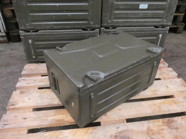 Zarges  Alukiste Aluminiumkiste  Staubox Transportkiste 60x40x30 Bundeswehr