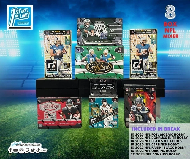 CINCINNATI BENGALS 2023 NFL FOTL MOSAIC FOOTBALL 8 HOBBY BOX BREAK 908