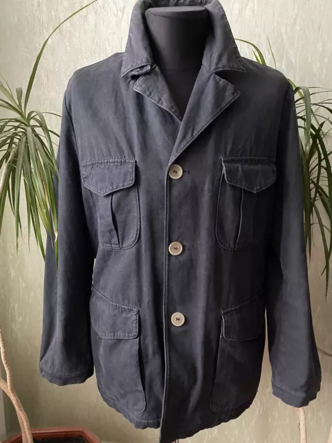 Vintage Jacob Cohen Garment Washed Men’s Coat Size L