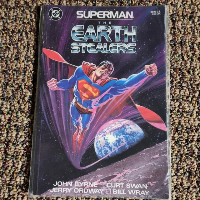 Superman The Earth Stealers Comic