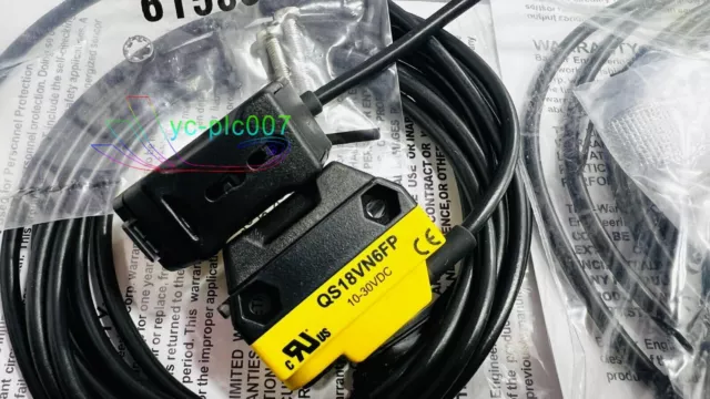 Photoelectric Switch Banner QS18VN6FP ORIGNAL AND NEW 100% FIBER OPTIC AMPLIFIER