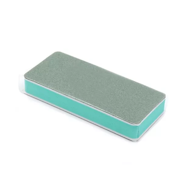 Fast Polishing Block Green & White Jewelry Polishing Bar Two Ways Nail Polishing