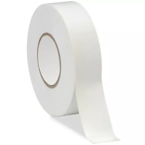 1 x WHITE 19mm x 20m ELECTRICAL PVC TAPE INSULATION INSULATING FLAME RETARDANT