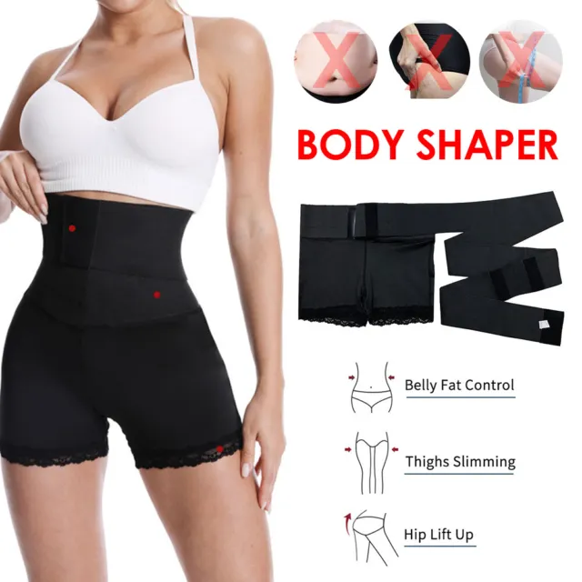 Women's Waist Tummy Control Thong Body Shapewear Panties Trainer Butt Lifter  TBN