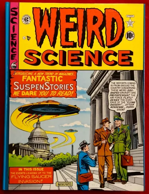 WEIRD SCIENCE Annual Vol 1  Issues #1-5  EC Comics reprint, Hard Cover HC