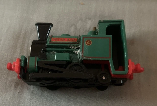 THOMAS & FRIENDS Railway Train Tank Engine Peter Sam Diecast Metal Ertl ...