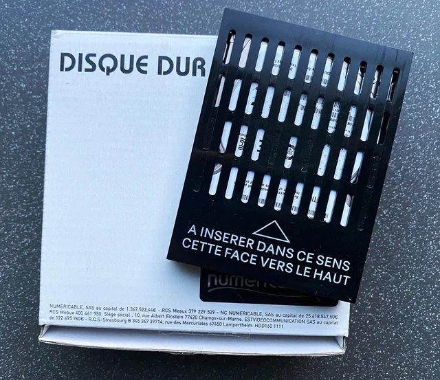 Disque Dur 250 go NUMERICABLE / LIVEBOX 4 / SFR d'Origine