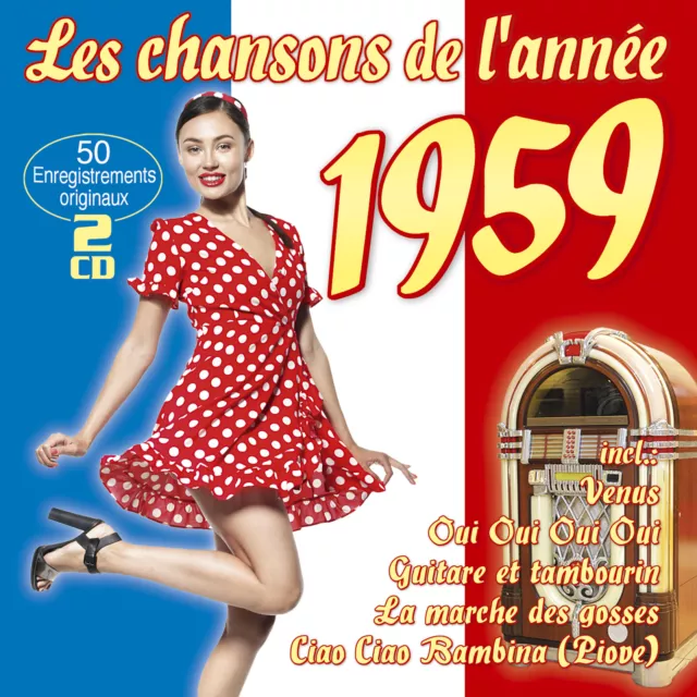 Various - Les Chansons De l`Année 1959 CD *NEU*OVP*