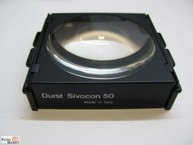 Durst Sivocon 50 Kondensor für Vergrösserer Kleinbild Objektiv 50 mm