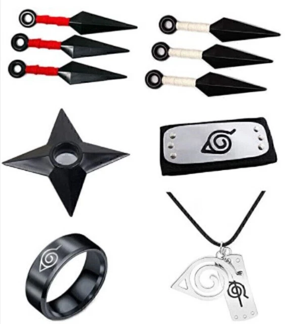Coffret Naruto - Bandeau Konoha, Kunai Minato et Collier main image 1