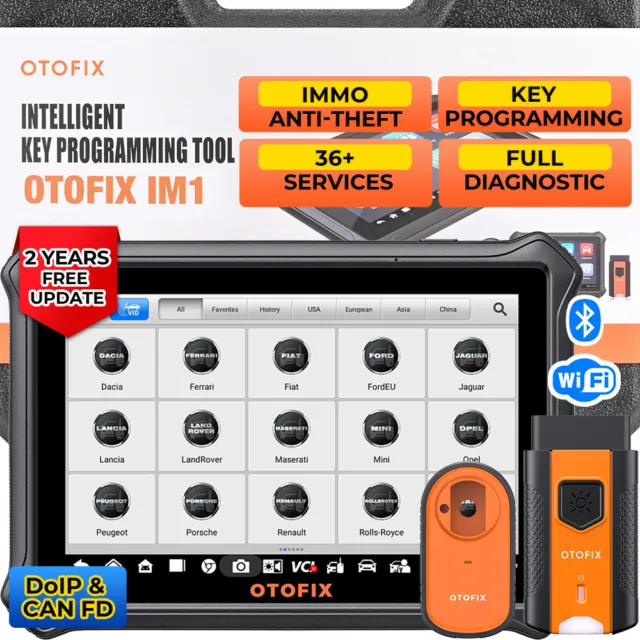 2024 OTOFIX IM1 Outil d'Analyse Diagnostic Scanner Programmation Clé Automobile