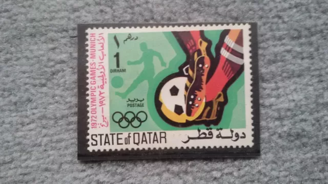 1 Briefmarke Olympia 1972 gestempelt (Katar)