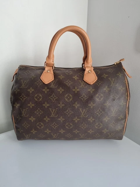 LOUIS VUITTON VINTAGE Speedy 30 Monogram Bag 822 SA Used Preloved